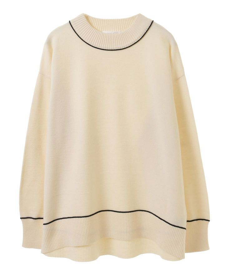 Green Parks「もちやわモックネックニットプルオーバー」|ニット・セーター|