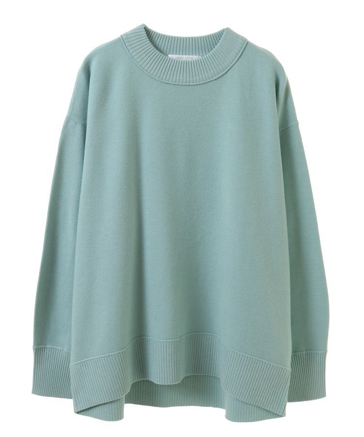 Green Parks「もちやわモックネックニットプルオーバー」|ニット・セーター|