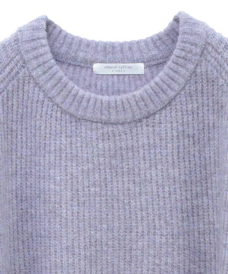 Green Parks「fuwaっと 畦チュニック」|ニット・セーター|