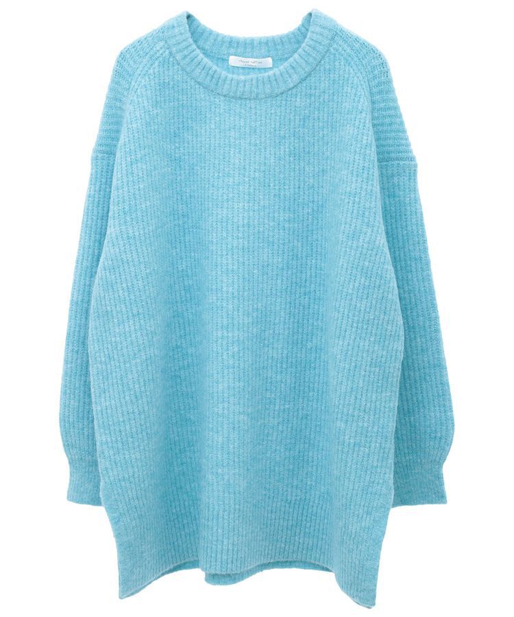 Green Parks「fuwaっと 畦チュニック」|ニット・セーター|