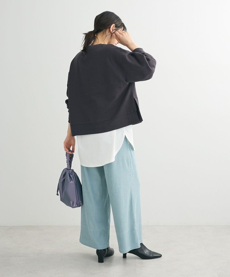 Green Parks「裏起毛フロッキーロゴプルオーバー」|スウェット・ジャージ|