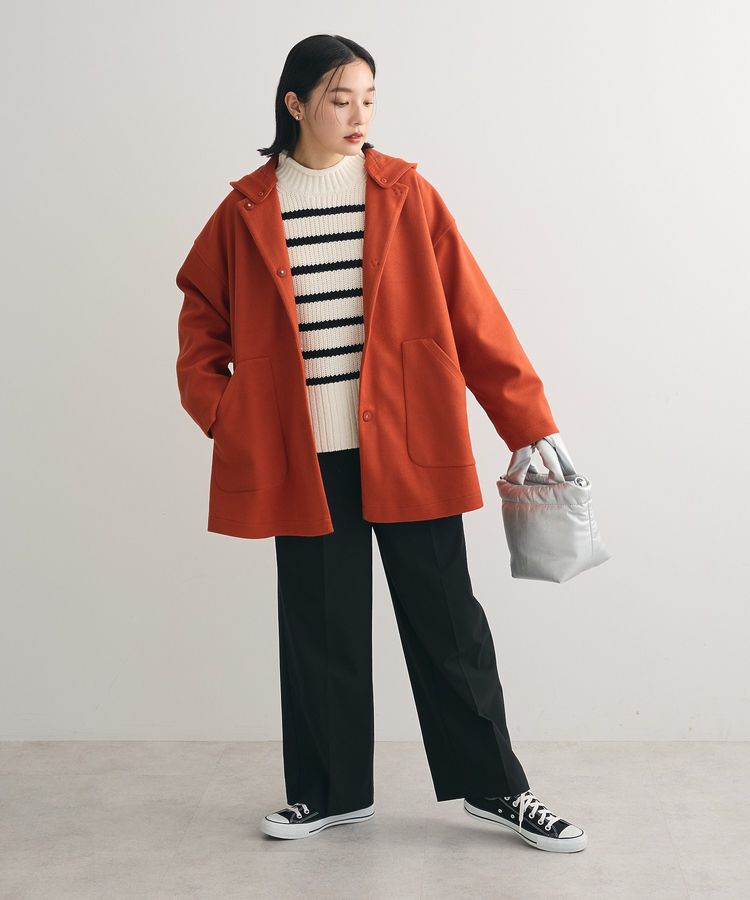 Green Parks「フード取り外しハーフコート」|その他|