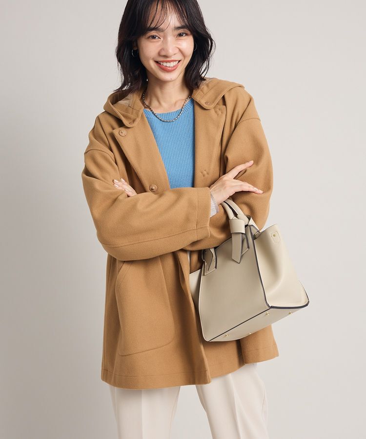 Green Parks「フード取り外しハーフコート」|その他|