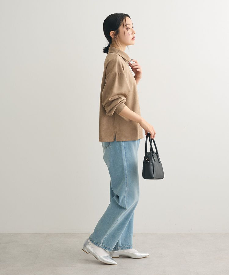 Green Parks「・SUGAR SPOON スエードポンチハーフZIP」|Tシャツ・カットソー|