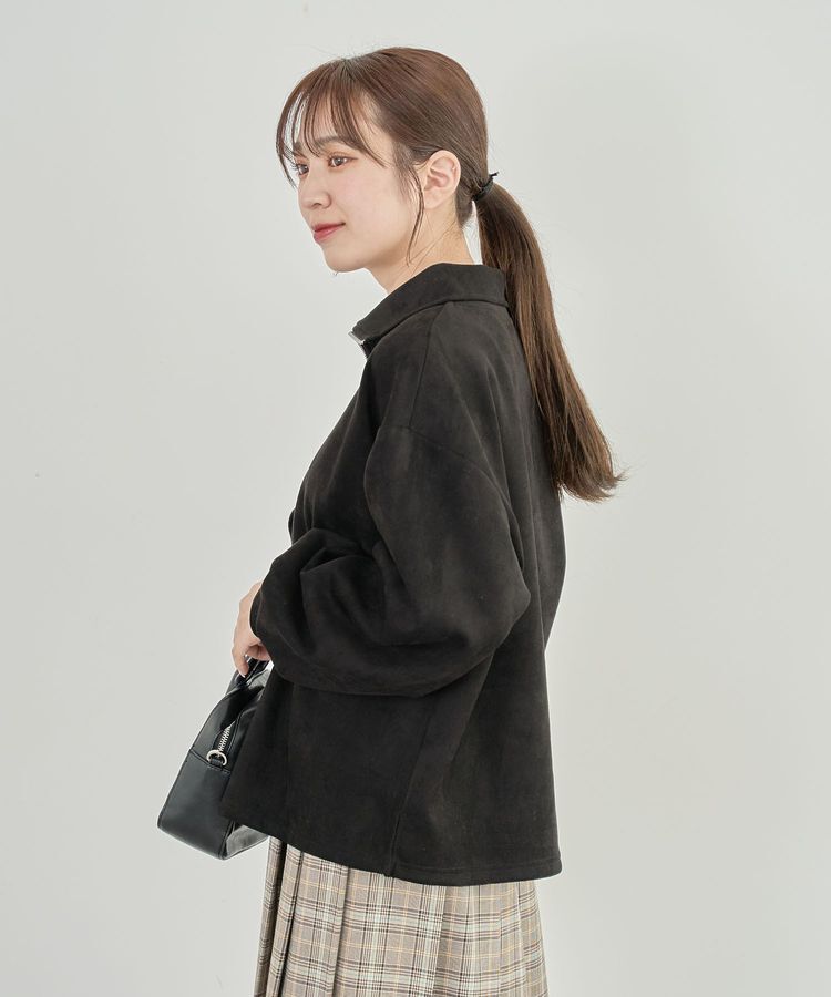 Green Parks「・SUGAR SPOON スエードポンチハーフZIP」|Tシャツ・カットソー|