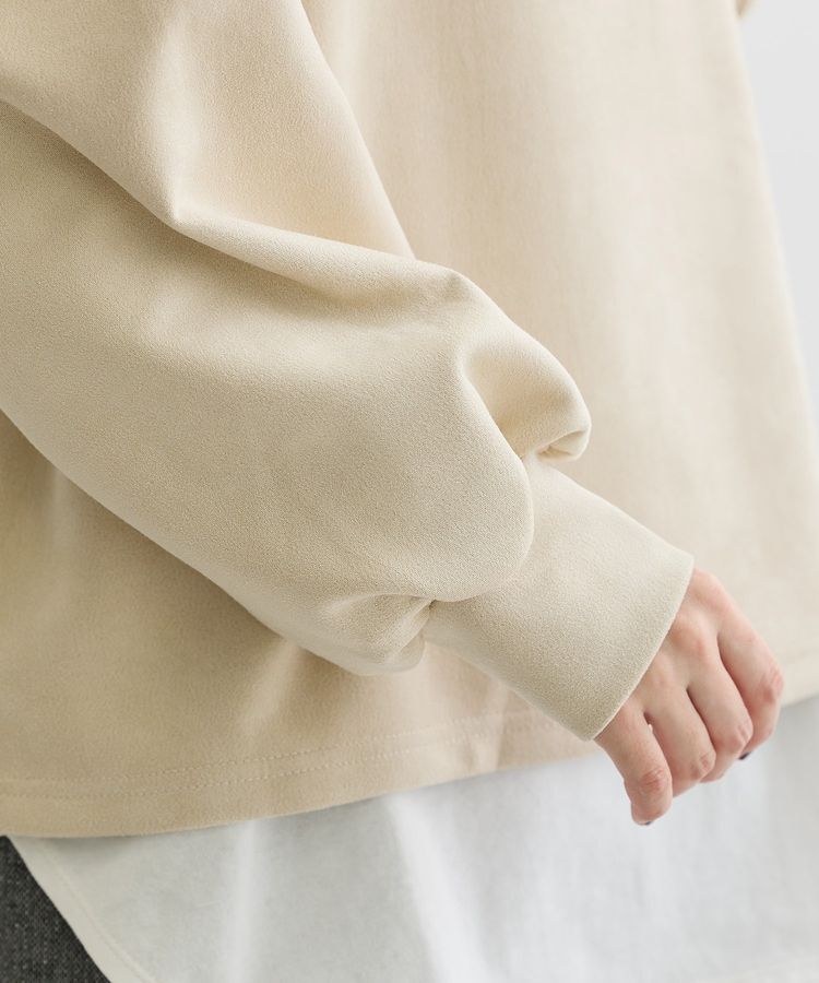 Green Parks「・SUGAR SPOON スエードポンチハーフZIP」|Tシャツ・カットソー|