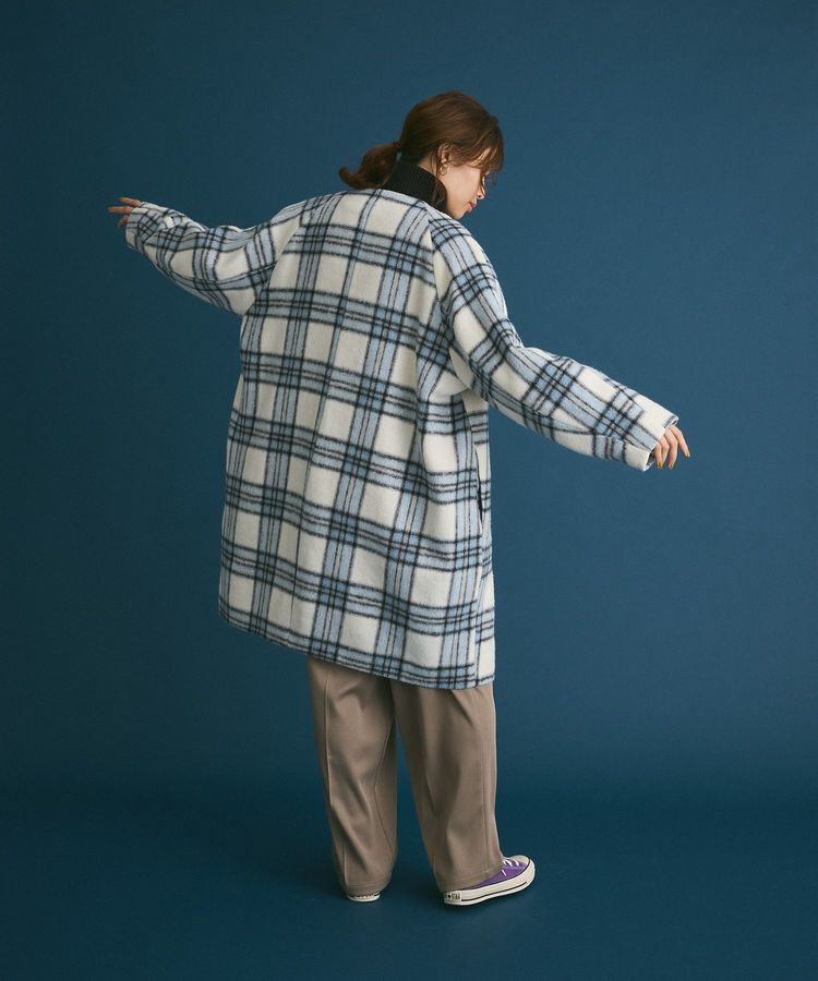 Green Parks「シャギーノーカラーコート」|その他|