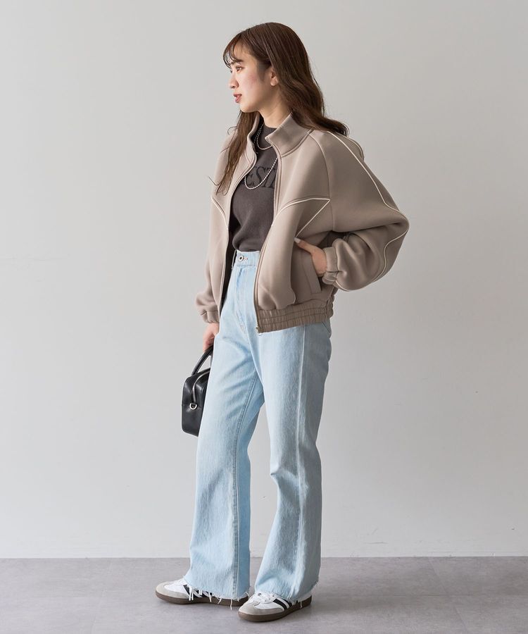 Green Parks「・SUGAR SPOON ライントラックジャケット」|スウェット・ジャージ|