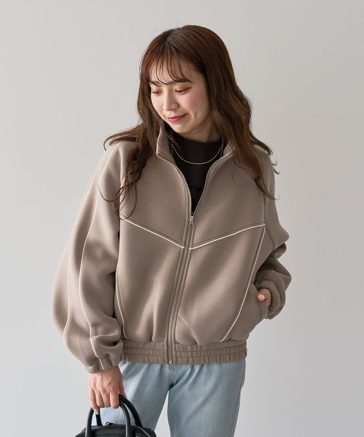 Green Parks「・SUGAR SPOON ライントラックジャケット」|スウェット・ジャージ|