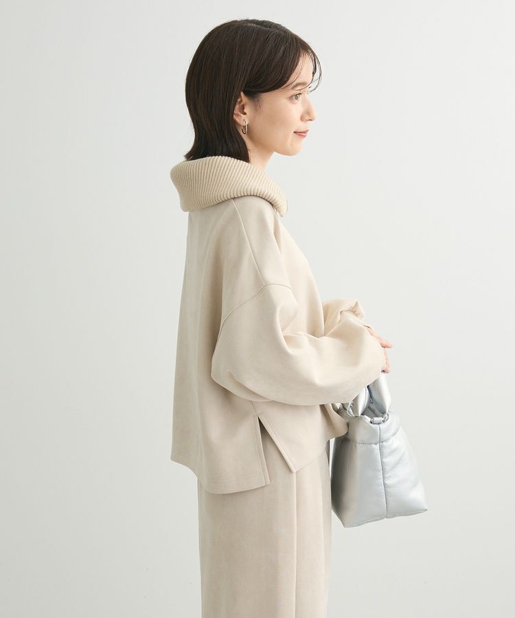 Green Parks「・ELENCARE DUE スエードポンチハーフZIP」|Tシャツ・カットソー|