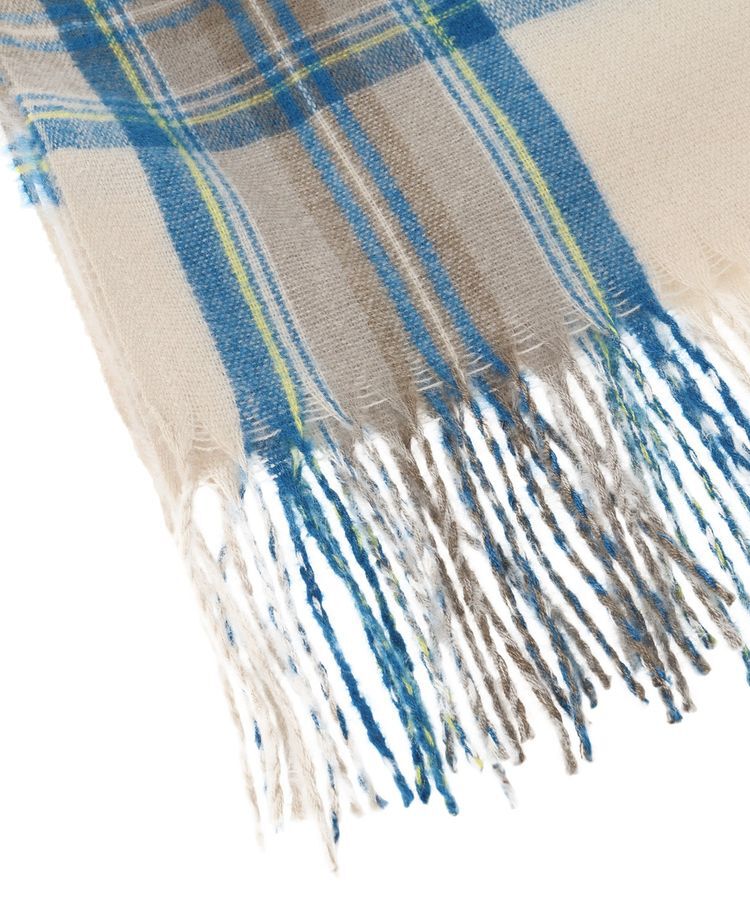 Green Parks「カシミヤライクチェックストール」|ストール|