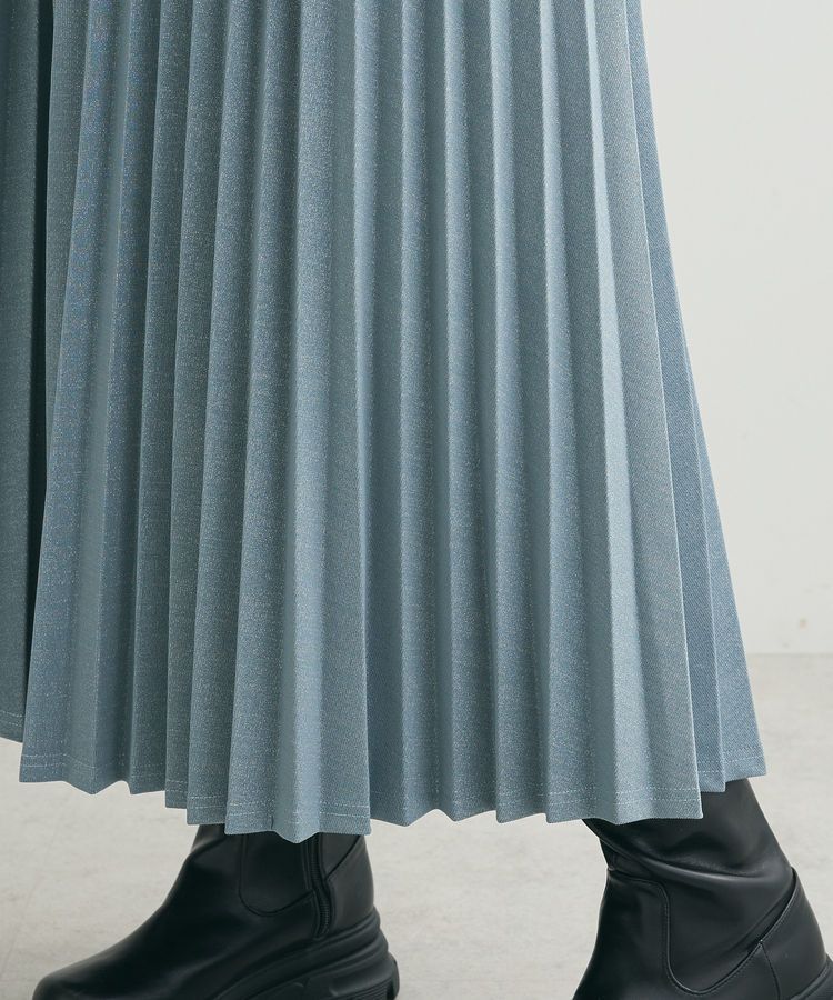 Green Parks「・Petit Fleur ラメプリーツスカート」|スカート|