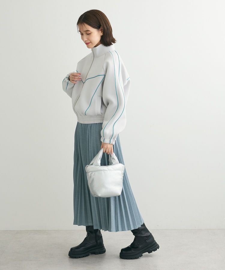 Green Parks「・Petit Fleur ラメプリーツスカート」|スカート|