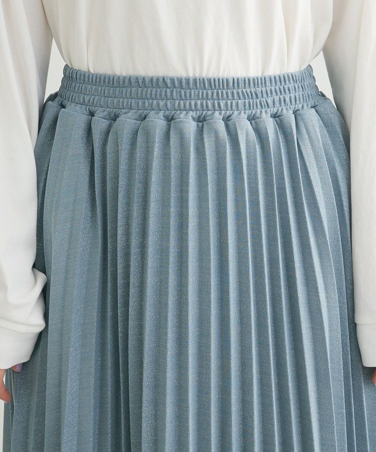 Green Parks「・Petit Fleur ラメプリーツスカート」|スカート|