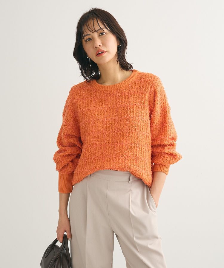 Green Parks「テープヤーンニットプルオーバー」|ニット・セーター|