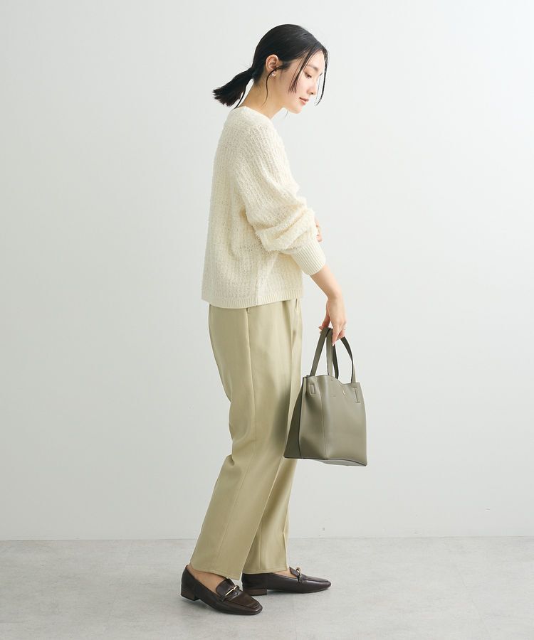 Green Parks「テープヤーンニットプルオーバー」|ニット・セーター|
