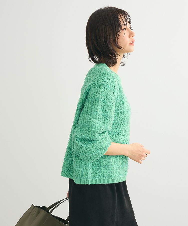 Green Parks「テープヤーンニットプルオーバー」|ニット・セーター|