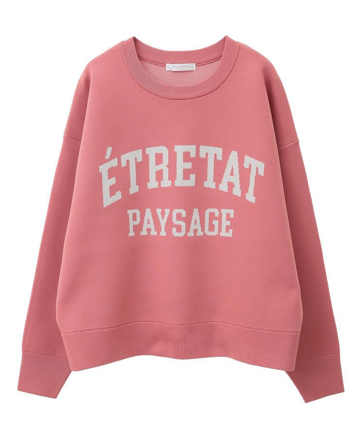 Green Parks「ロゴラメニットプルオーバー」|ニット・セーター|