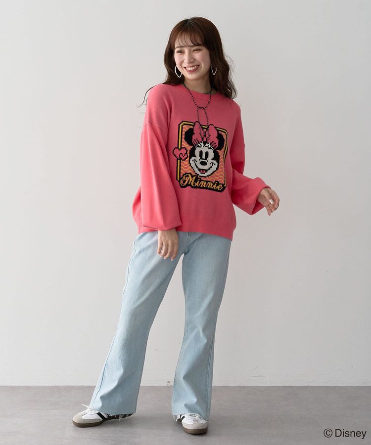 Green Parks「ミッキー＆フレンズ/ジャガードニットプルオーバー」|ニット・セーター|