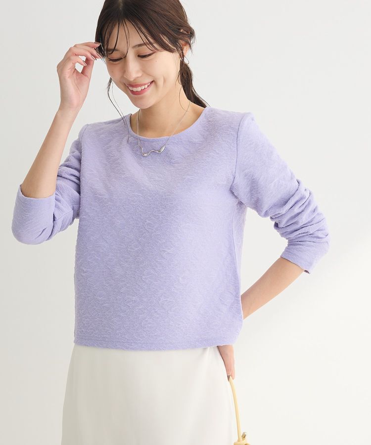 Green Parks「シアーポコポコプルオーバー」|Tシャツ・カットソー|