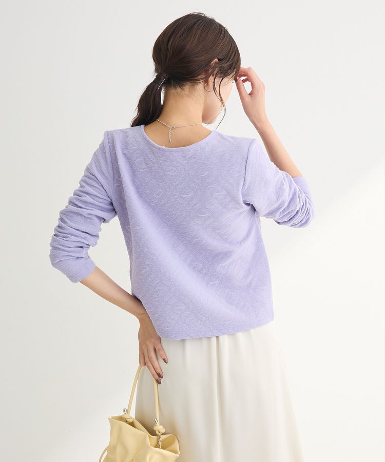 Green Parks「シアーポコポコプルオーバー」|Tシャツ・カットソー|