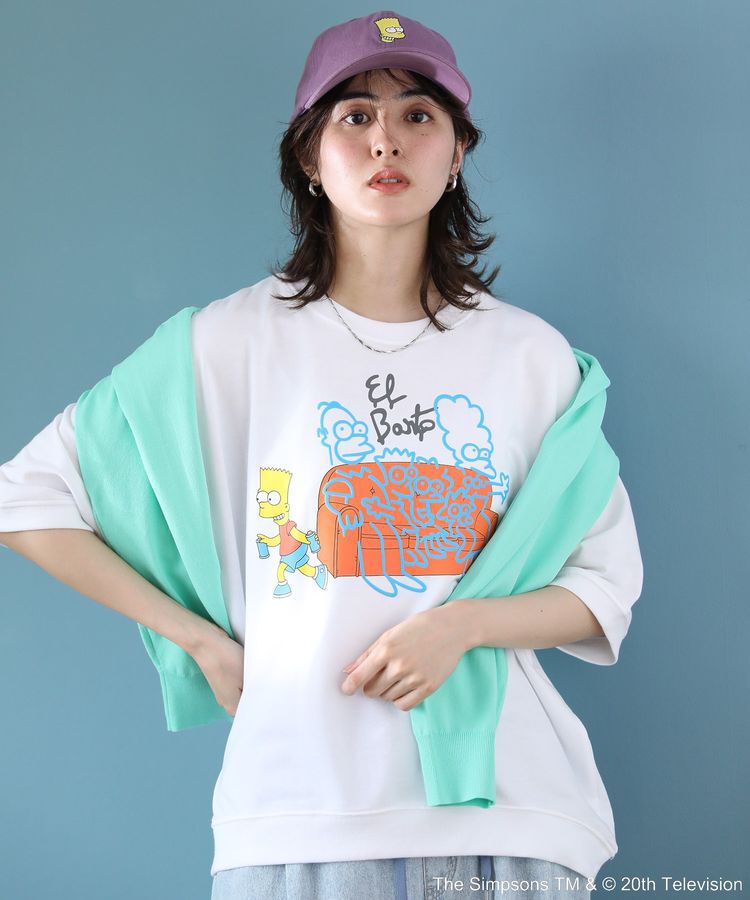 Green Parks「The Simpsons発泡プリントスウェット」|スウェット・ジャージ|