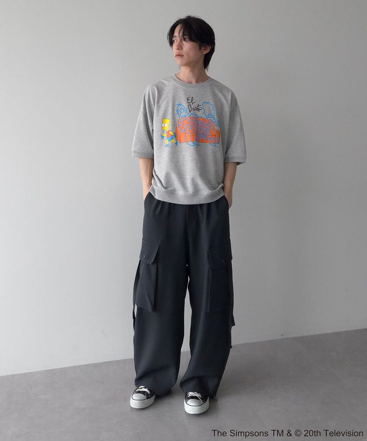 Green Parks「The Simpsons発泡プリントスウェット」|スウェット・ジャージ|