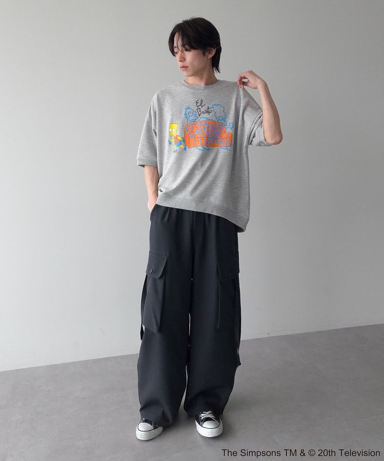 Green Parks「The Simpsons発泡プリントスウェット」|スウェット・ジャージ|