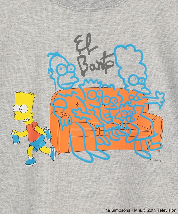 Green Parks「The Simpsons発泡プリントスウェット」|スウェット・ジャージ|