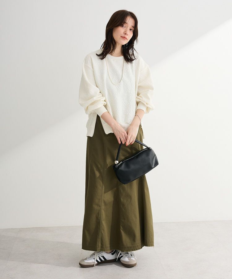 Green Parks「フラワーフクレジャカードプルオーバー」|Tシャツ・カットソー|