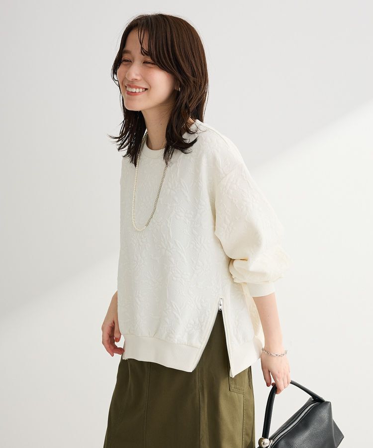 Green Parks「フラワーフクレジャカードプルオーバー」|Tシャツ・カットソー|