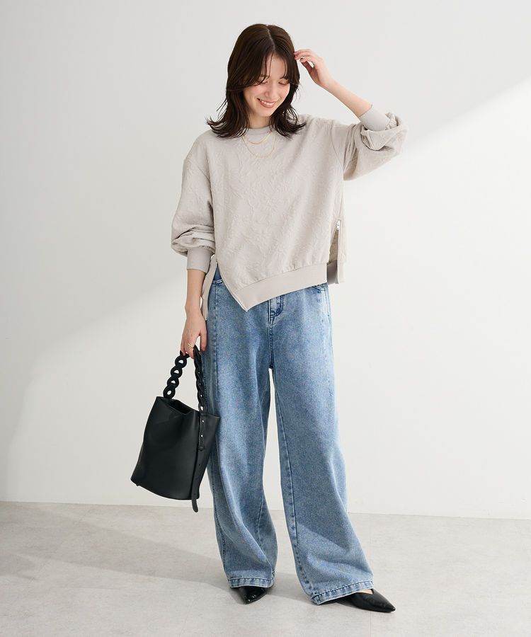 Green Parks「フラワーフクレジャカードプルオーバー」|Tシャツ・カットソー|