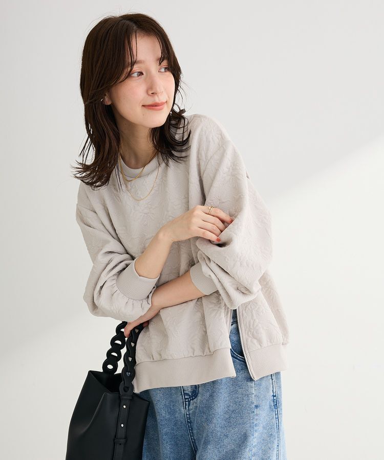 Green Parks「フラワーフクレジャカードプルオーバー」|Tシャツ・カットソー|