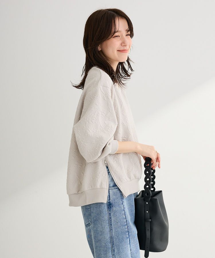 Green Parks「フラワーフクレジャカードプルオーバー」|Tシャツ・カットソー|