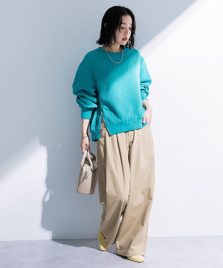 Green Parks「フラワーフクレジャカードプルオーバー」|Tシャツ・カットソー|