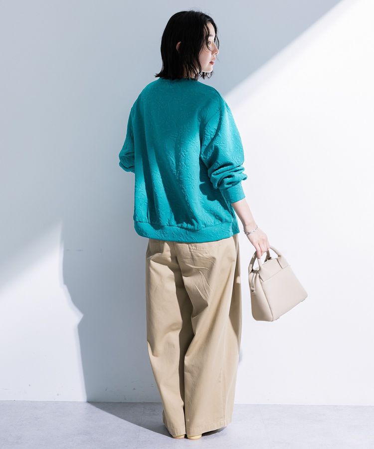 Green Parks「フラワーフクレジャカードプルオーバー」|Tシャツ・カットソー|