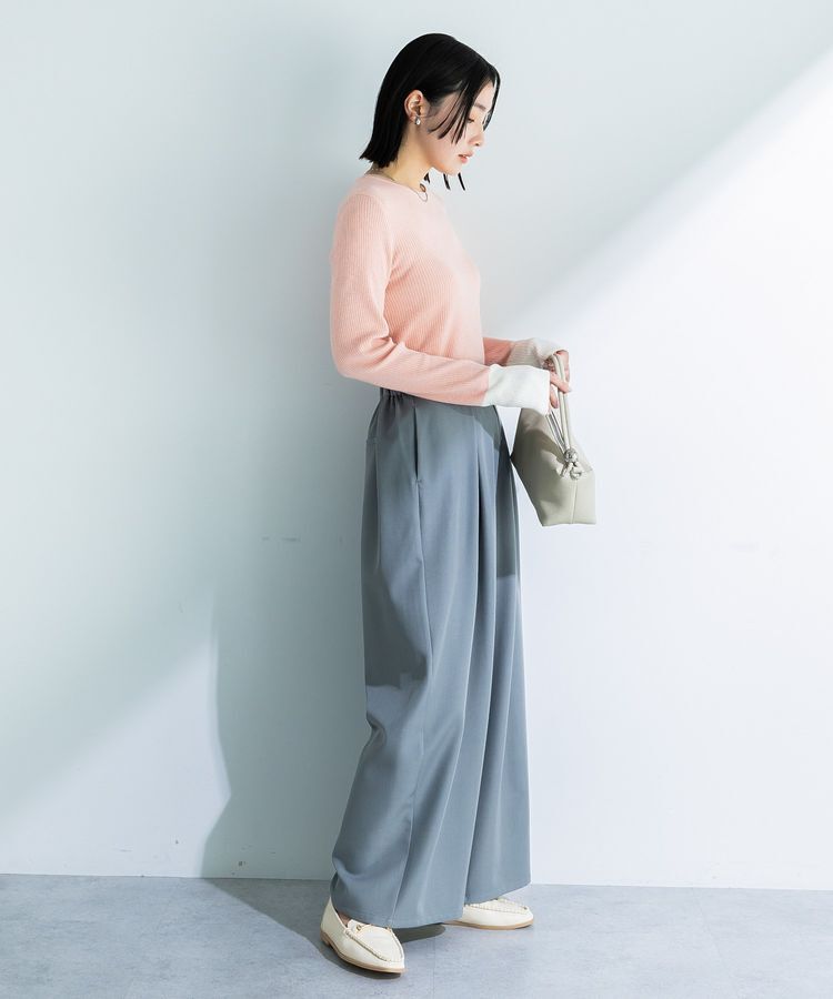 Green Parks「デザインタックワイドパンツ」|その他|