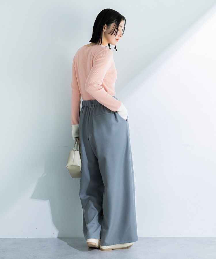 Green Parks「デザインタックワイドパンツ」|その他|