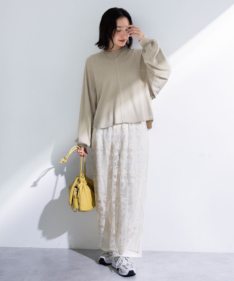 Green Parks「ヴィンテージ加工ドルマンカットプルオーバー」|Tシャツ・カットソー|