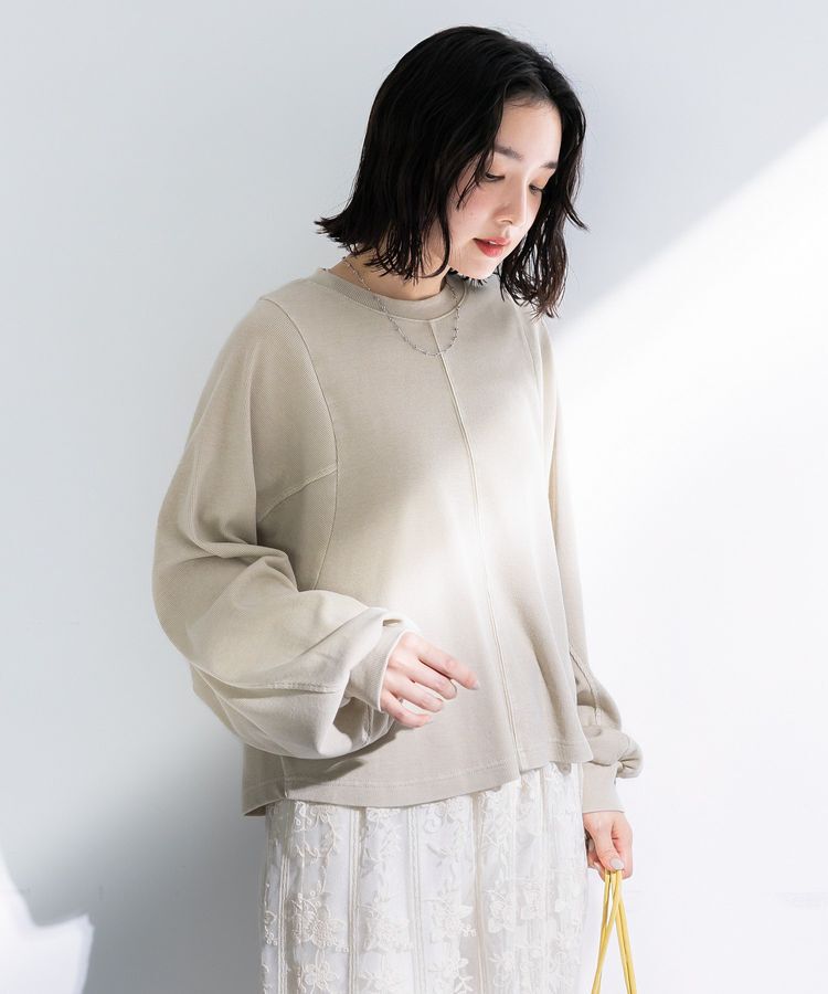 Green Parks「ヴィンテージ加工ドルマンカットプルオーバー」|Tシャツ・カットソー|