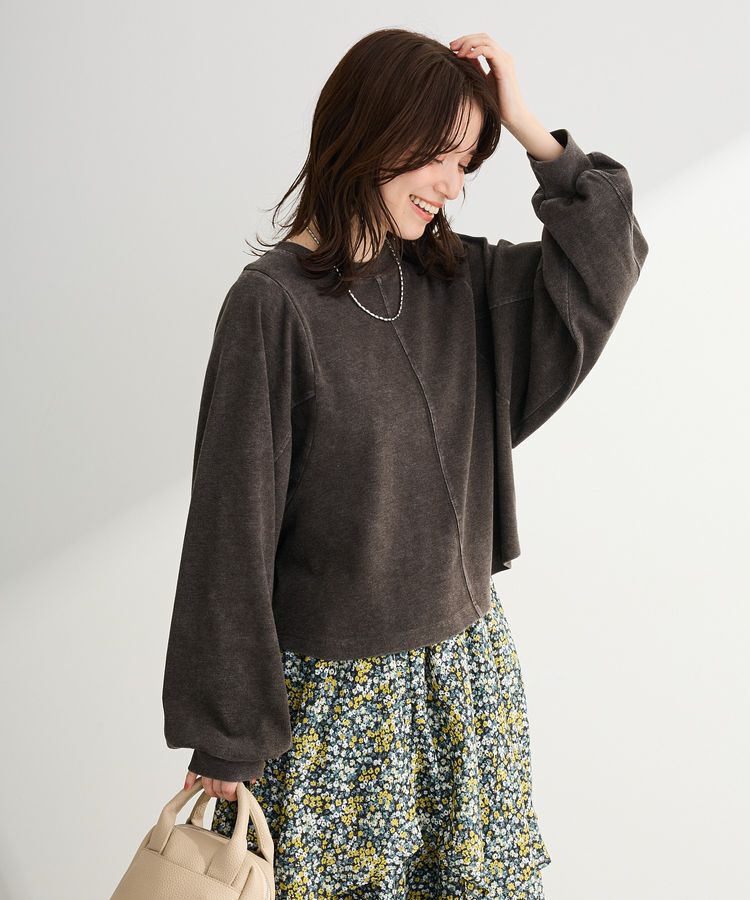 Green Parks「ヴィンテージ加工ドルマンカットプルオーバー」|Tシャツ・カットソー|