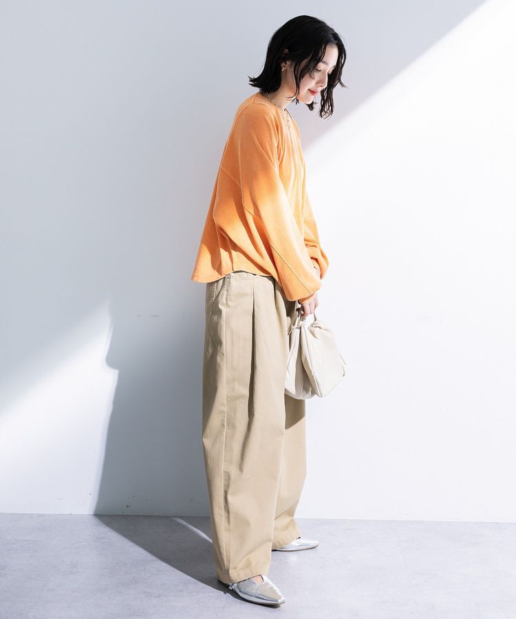 Green Parks「ヴィンテージ加工ドルマンカットプルオーバー」|Tシャツ・カットソー|