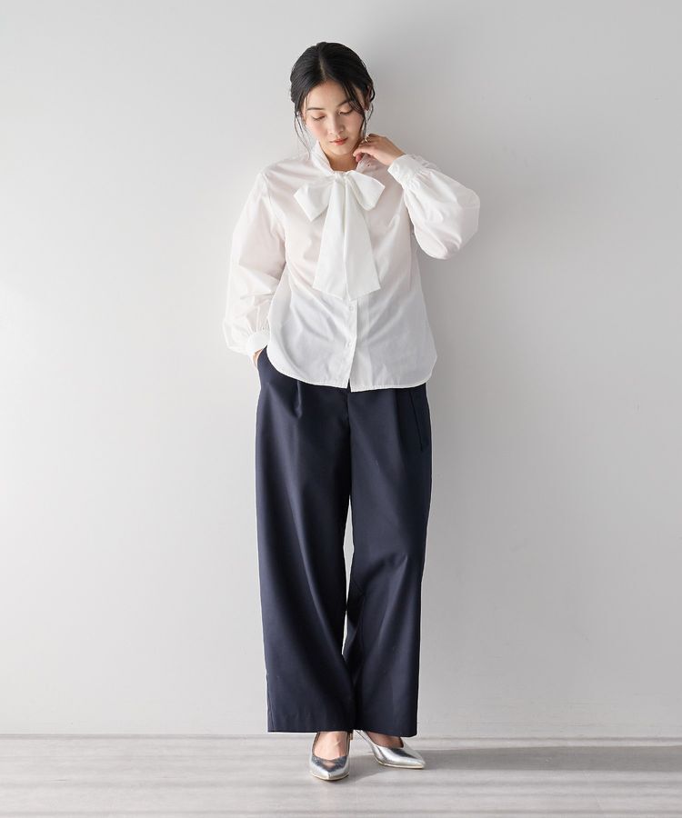 YECCA VECCA「ボウタイシャツ」|シャツ・ブラウス|
