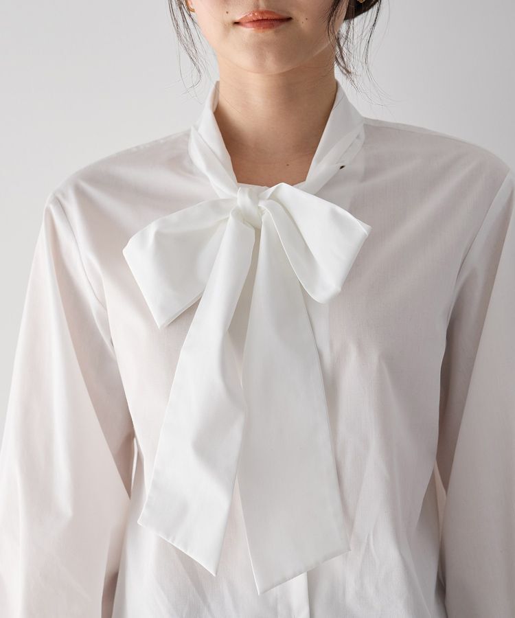 YECCA VECCA「ボウタイシャツ」|シャツ・ブラウス|