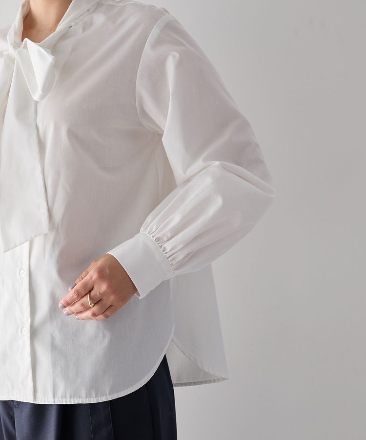 YECCA VECCA「ボウタイシャツ」|シャツ・ブラウス|