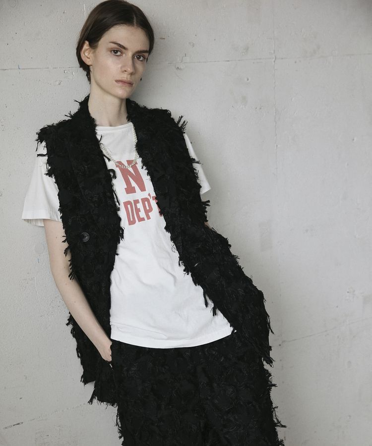 GARAGE OF GOOD CLOTHING「ジャガードダブルブレストベスト」|ベスト・ジレ|