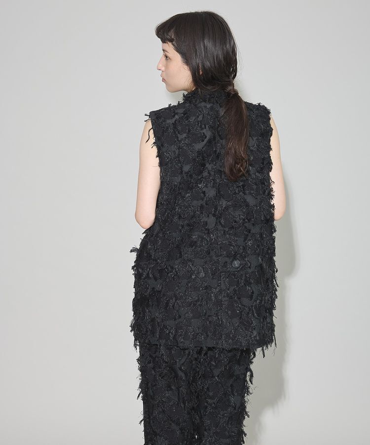 GARAGE OF GOOD CLOTHING「ジャガードダブルブレストベスト」|ベスト・ジレ|