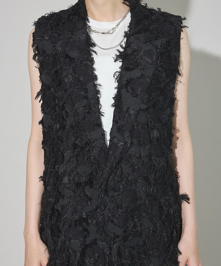 GARAGE OF GOOD CLOTHING「ジャガードダブルブレストベスト」|ベスト・ジレ|