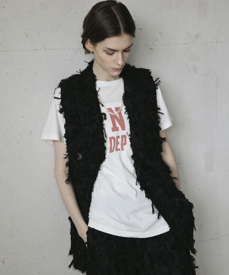 GARAGE OF GOOD CLOTHING「ジャガードダブルブレストベスト」|ベスト・ジレ|