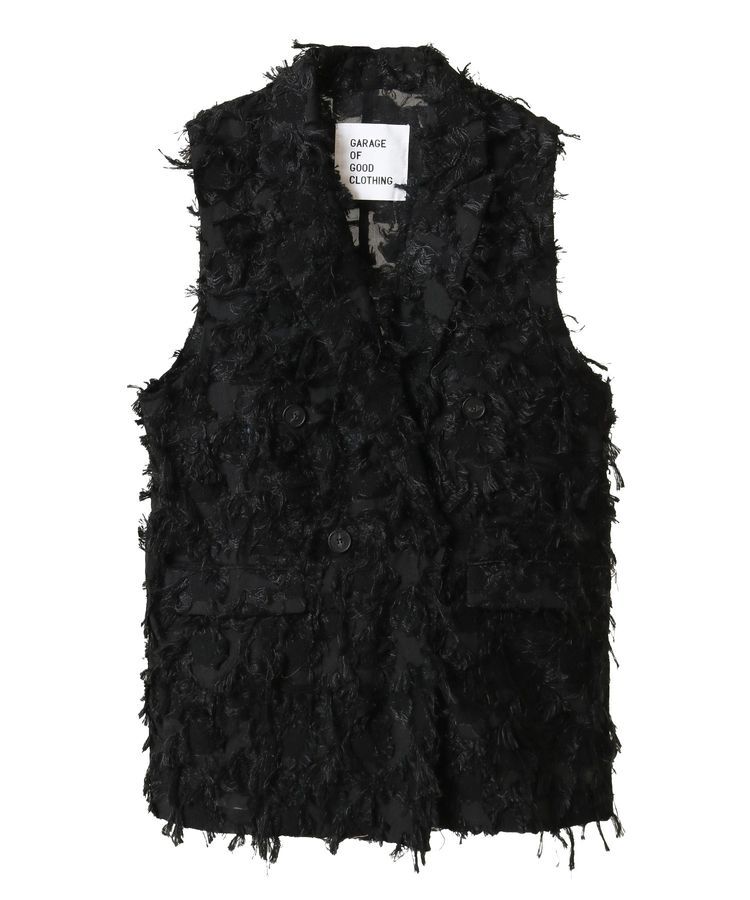 GARAGE OF GOOD CLOTHING「ジャガードダブルブレストベスト」|ベスト・ジレ|